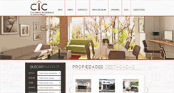 Desktop Screenshot of cicinmobiliarios.com